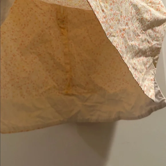 American Eagle Outfitters stretch Floral boxy preppy Skirt pockets/zip back 10 - Picture 6 of 12